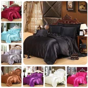 

Solid Color Simple Home Textiles Duvet Cover Sheet Reactive Printing 2020 New Style Free Shipping TM04