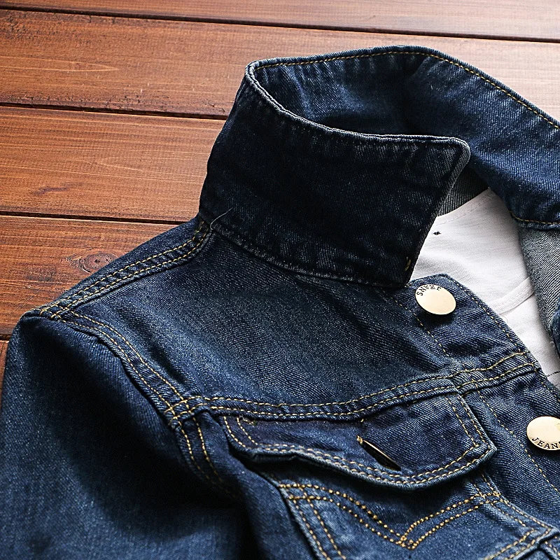

2018 Spring Men'S Wear Classic Nostalgic Jeans Coat Europe And America Fashion Man Jacket Ty205