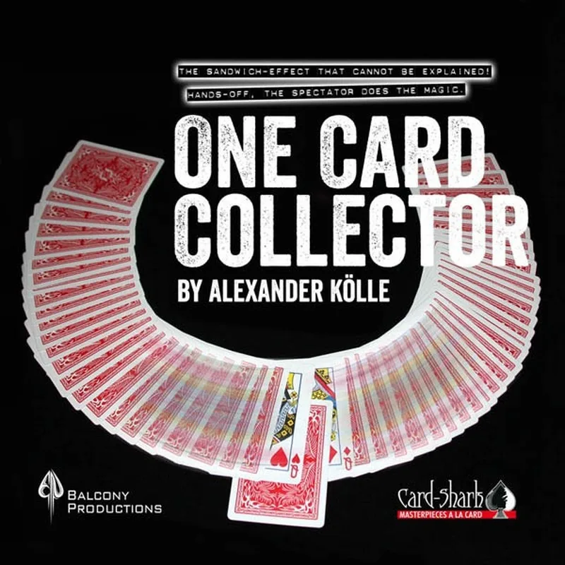 One Card Collector Close-Up Magic Tricks For Professional Magicians Magie Magia Illusion Artifice Cards Trick | Игрушки и хобби