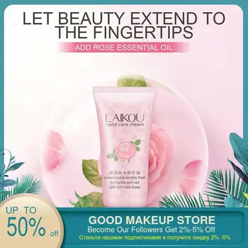 

Rose essence Hand Cream hands care Moisturizing Anti dry crack Brighten Skin Tightening Not greasy and refreshing in summer