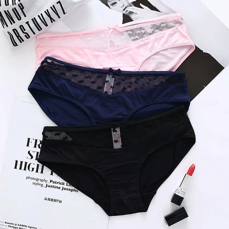 

Women's Underwear Lace Sexy Low Waist Comfortable Women's Triangle Underwear Low Waist Seamless Underwear Wholesale