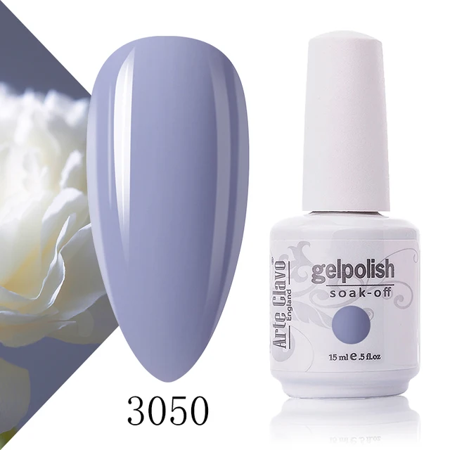 Arte Clavo 131 Colors Gel Polish Nail Gel Varnish Paint Semi Permanent Nails Art Gel Nail Polish For Manicure Top Coat Base Coat 3050