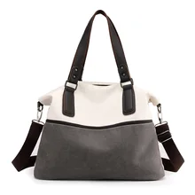 Женская модная сумка стиль ретро тренд Повседневная холщовая ручная женская сумка универсальная женская сумка