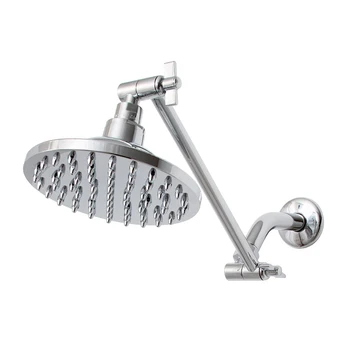 

Copper Shower Head Extension Arm Adjustable Shower Arm for Bathroom JS22