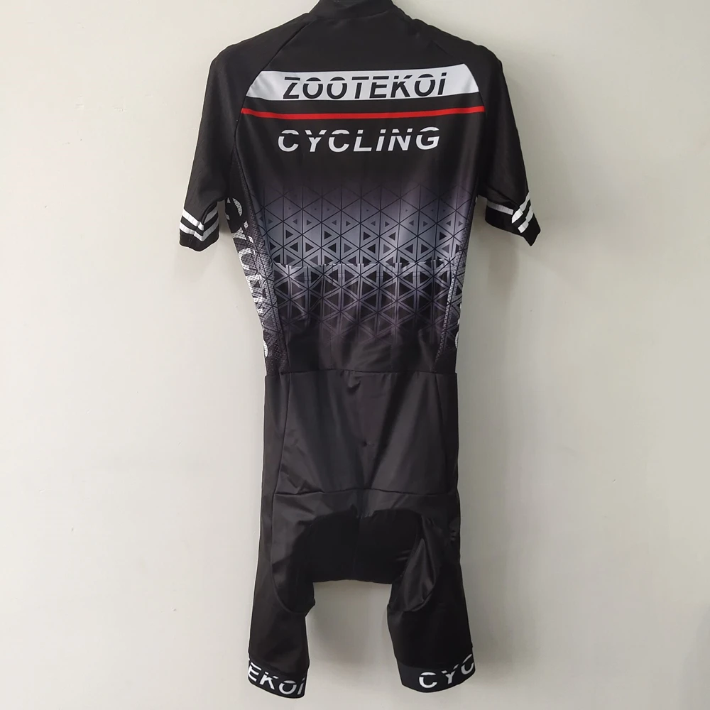 ZOOTEKOI 2020 Man Triathlon Skinsuit Cycling Short Sleeve Swimwear Custom Bike Jersey Mtb Clothes Jumpsuit Ropa Ciclismo Suit