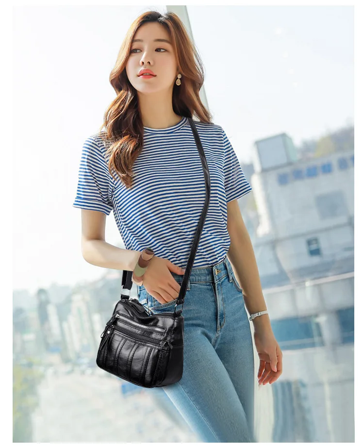 Trendy Women Handbags Simple Shell Crossbody Bag Fashion All-Match Female Purses Small Shoulder Messenger Bags