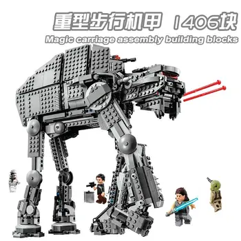 

Star Wars First Order Heavy Assault Walker Compatible lepinly Starwars 75189 Building Blocks Toys For Children Gifts 10908 05130