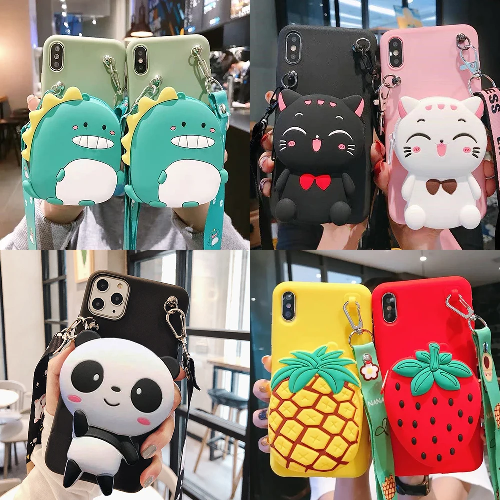 Чехол-Кошелек для Xiaomi Redmi 9 9A 9C 8A 8 7A 7 6A 6 5A 5 Plus 4X 4A Poco F1 F2 Pro силиконовый с отделением
