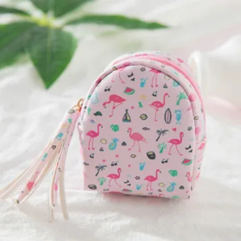 

Womens Leather Small Mini Wallet Card Holder Zip Lovely Fashion Coin Purse Unicorn Handbag