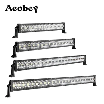 

Led light bar 22” 32” 42” 50” 52” work light for 4x4 accessories off road ATV UTVl ed bar offroad 12V 24V spot flood combo beam