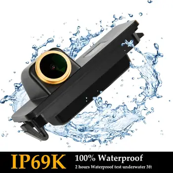 

HD 1280x720p Golden Reversing Rear View Backup camera for VW Beetle Golf 6/Scirocco Passat B7 CC VW EOS lupo GP Amarok