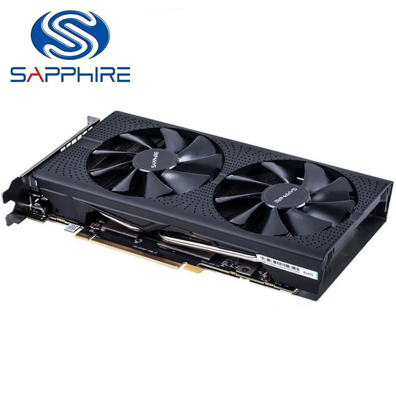 Видеокарта SAPPHIRE RX570 4G GDDR5 частота памяти 4 Гб 570 МГц сердечника состояние б/у |