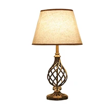 Китайский Настольный светильник, прикроватный светильник для спальни, гостиной, офиса, кабинета, настольная лампа, ткань E27, декоративный светильник, Хрустальный фонарь