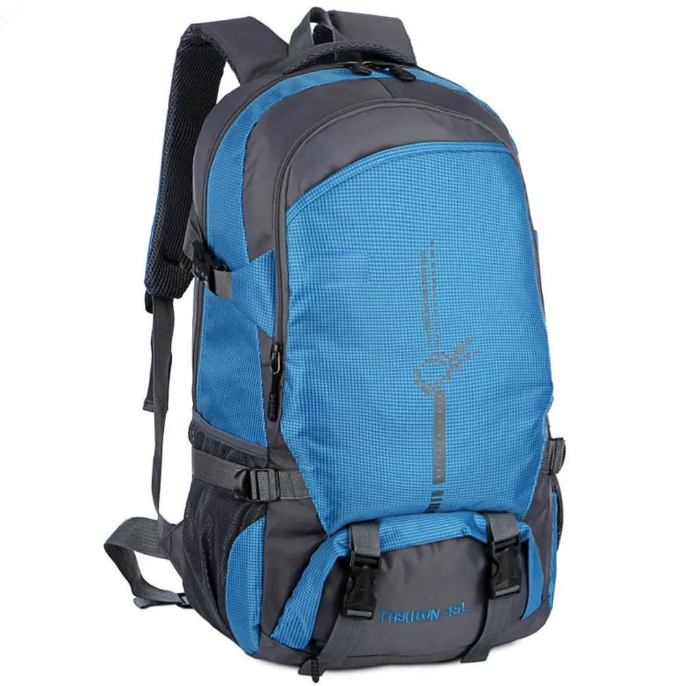 Сумка диагональный Пакет Велоспорт Пешие прогулки рюкзак полиэстер складной рюкзак унисекс сумка Легкий Кемпинг - Цвет: bule