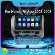 

Roadwise Android 12 For HONDA Fit JAZZ 2002 2003 2004 2005 2006 2007 2DIN Multimedia Stereo Car Player Navigation GPS Radio IPS