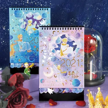 

2021 Mini Desk Calendar DIY Portable Desktop Calendars Daily Schedule Planner