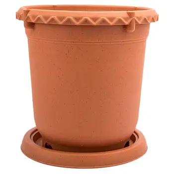

1 Set Plastic Flower Pot Chinese Rose Flowerpot for Yard Garden