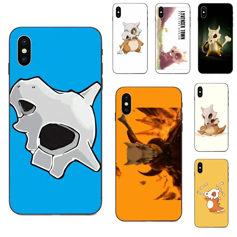 

For Xiaomi Mi Mix Max Note 2 2S 3 5X 6 6X 8 9 9T SE A1 A2 A3 CC9e Lite Play Pro F1 Soft TPU Hipster Case Pokemons Cubone