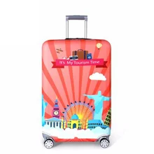 Thicker Travel Suitcase Protective Cover Luggage Case Travel Accessories Elastic Luggage Dust Cover Apply To 18&#39;&#39;-32&#39;&#39; Suitcase