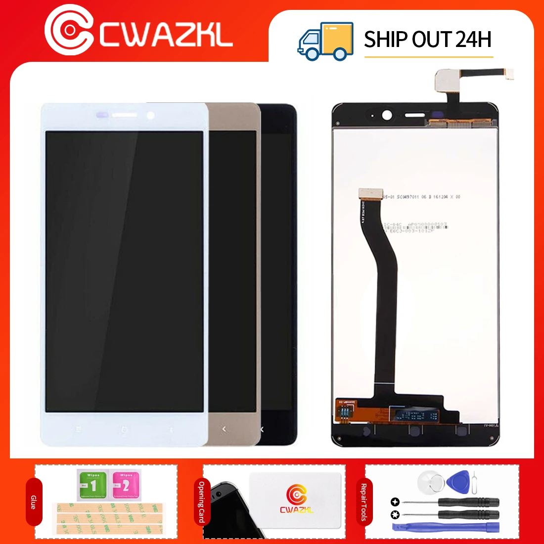 CWAZKL 5 0 ''дисплей для Xiaomi Redmi 4 Pro дисплей сенсорный экран с рамкой дигитайзер Prime