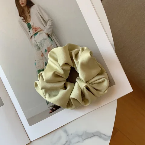 New Products Real Silk Satin Tie Head Rope Hair Accessories for Ladies Fashion Hair Tie