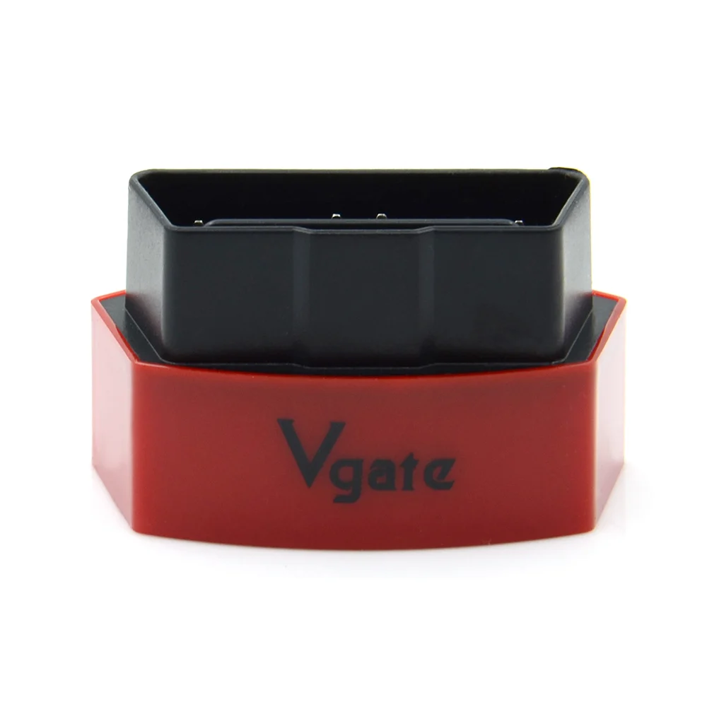 Vgate iCar3 Wifi elm327 Wifi поддерживает OBD II протоколы Cars iCar 3 ELM 327 считыватель кодов для Android/IOS/PC с 5 стул со спинкой - Цвет: Красный