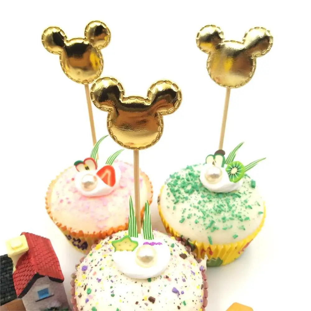 cake topper 5pcs Принадлежности для вечеринки с миньонами для детей на день рождения Вымпел флаг День Рождения флаг баннеры Детские события вечерние принадлежности Миньоны вечерние принадлежности - Цвет: cake topper 5pcs