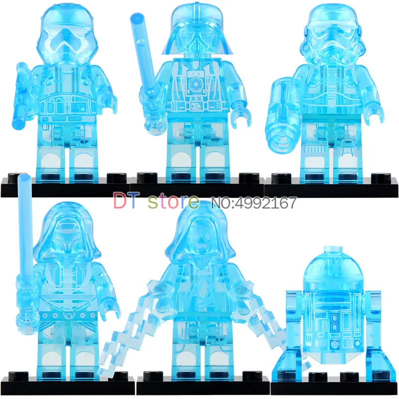 

Single Sale X0287 Darth Vader Baby Yoda Mandalorian R2-D2 Imperial Emperor Darth Revan War Figures LegoingN Building Blocks Toys