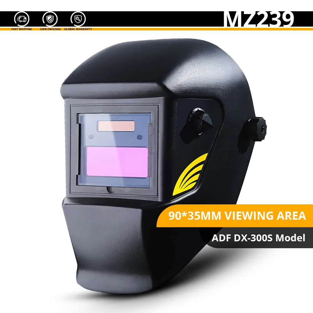 thumbnail image 2 of Auto Darkening Welding Helmet - 100x65mm View, 4 Sensors, Solar Powered, Grinding Mode, Robot Skull Design 2 of 4