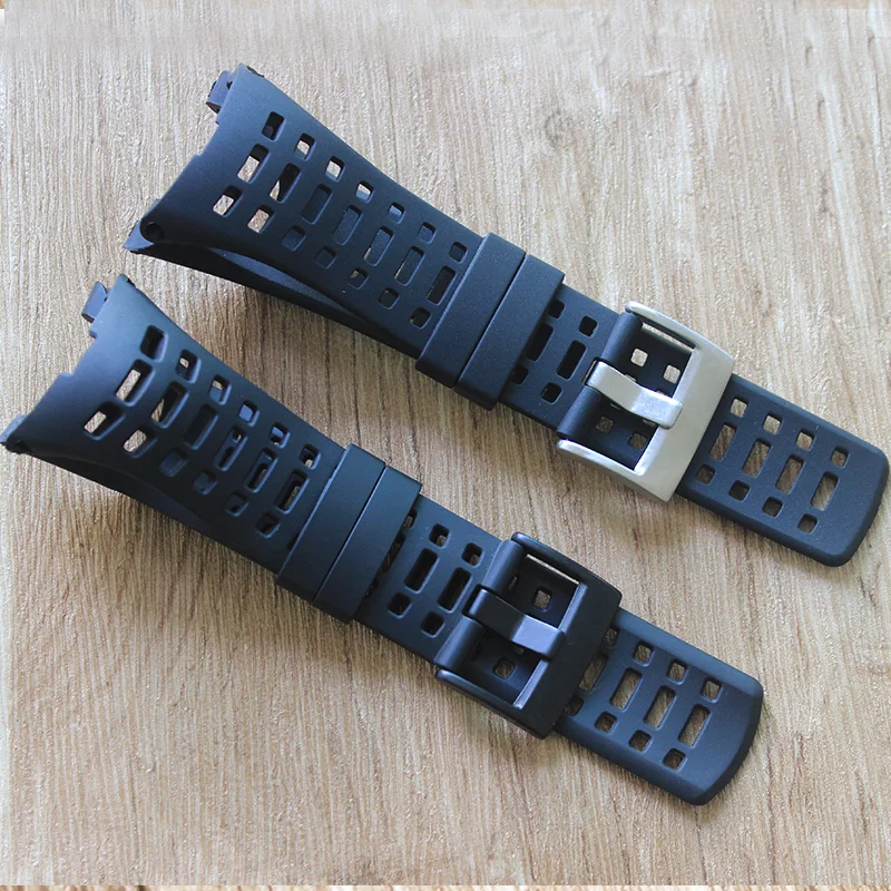 Watch Accessories Rubber Silicone Strap For SUUNTO AMBIT 3 PEAK / Ambit 2/ Ambit 1Men Watch's Replacement Rubber wristband