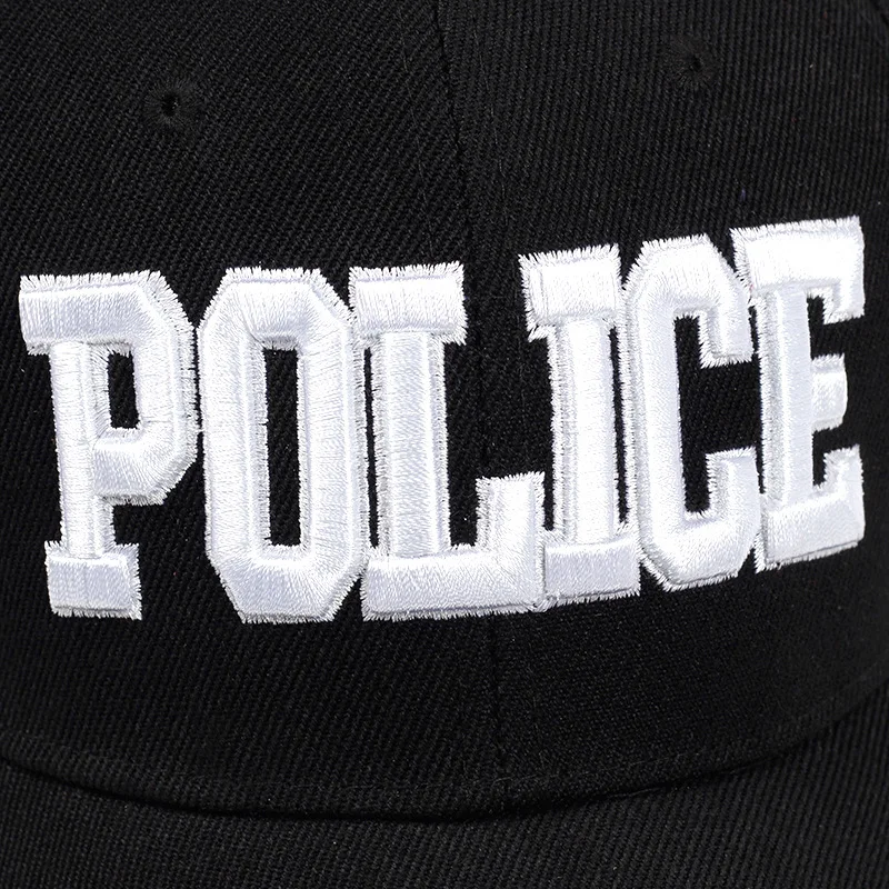 Полицейская мужская бейсбольная кепка, высокое качество, армейская вышивка, уличная Кепка для дальнобойщика, для отца, Snapback, уличная Кепка, Bone,, летняя, Gorras