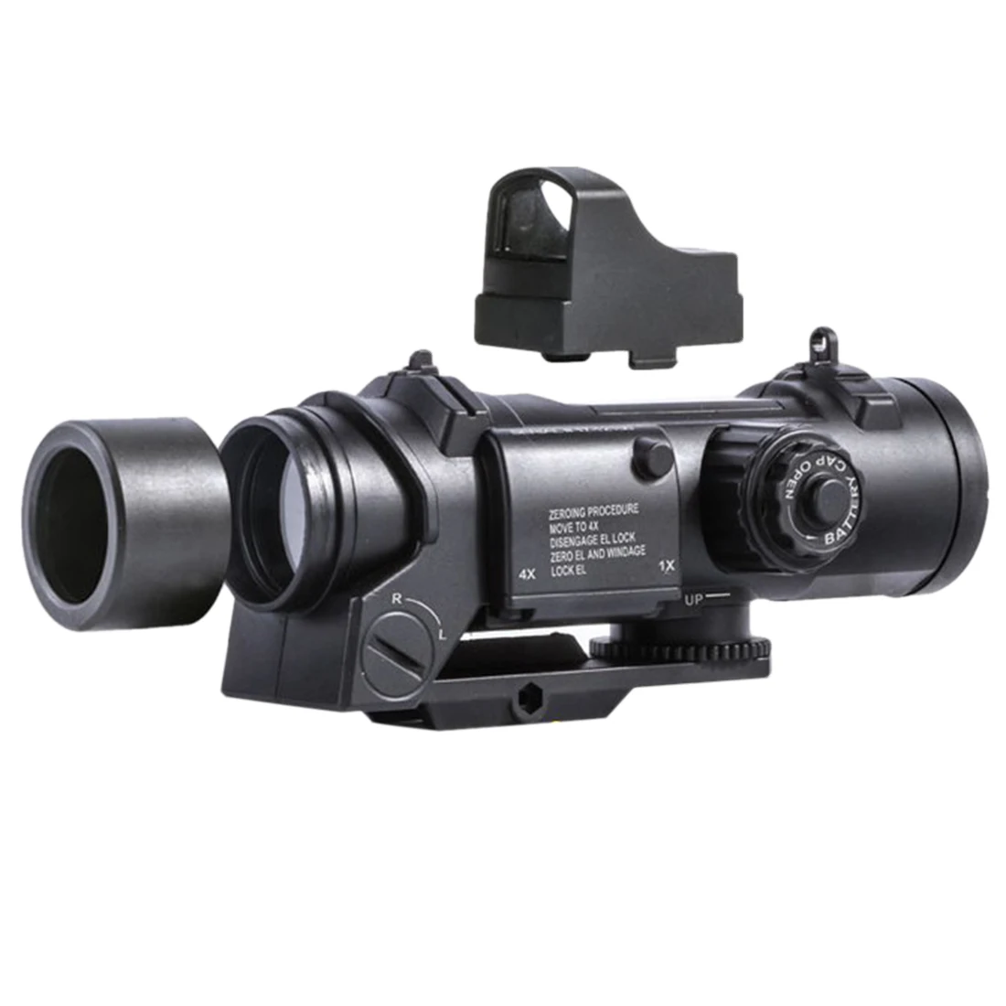 

New Hot 1 Pcs Fast Switching Multiples 6x Scope Len For 21mm Rail