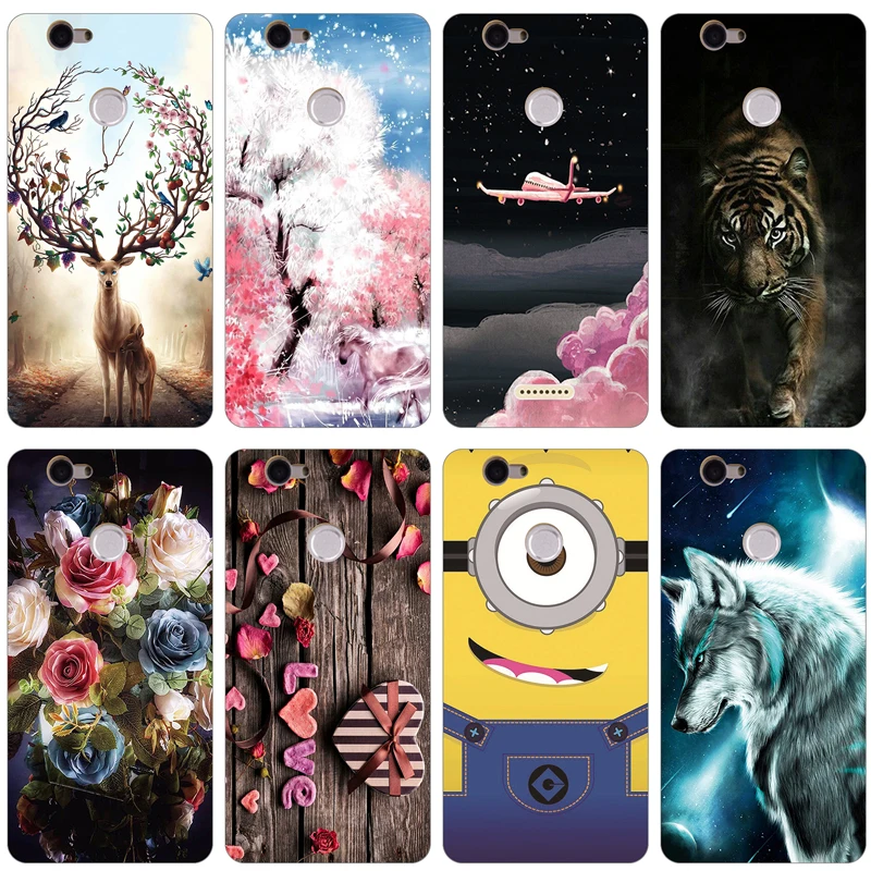 

Drawing Phone Cover For Huawei Nova case CAN-L01 CAN-L11 CAN-L12 Soft TPU Cases For huawei nova CAN L11 5.0"Pattern Case Cat Owl