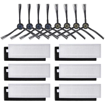 

Replacement Accessories Kit Filters Side Brushes for ILIFE A7 A9S Robotic Vacuum Cleaner Parts