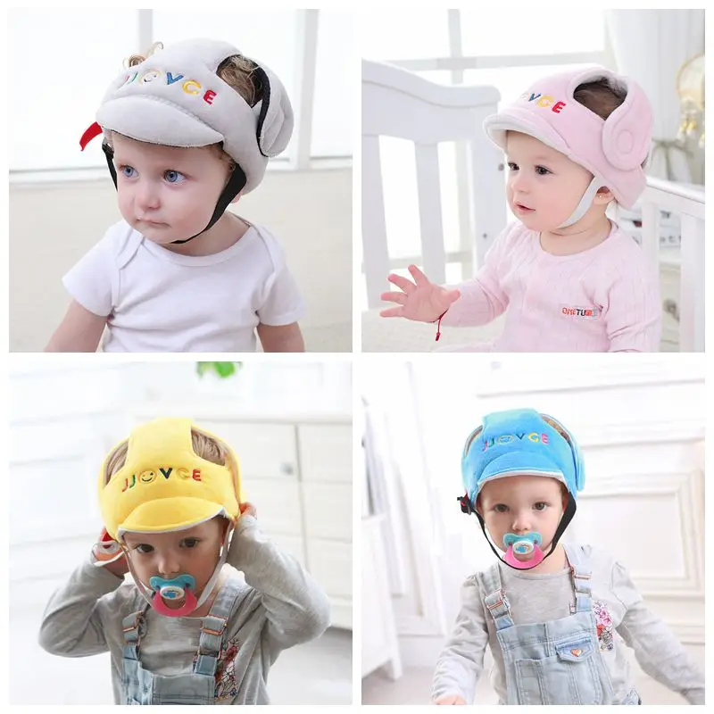 

Baby Safety Helmet Head Protection Toddler Kids Adjustable Soft Headguard Caps