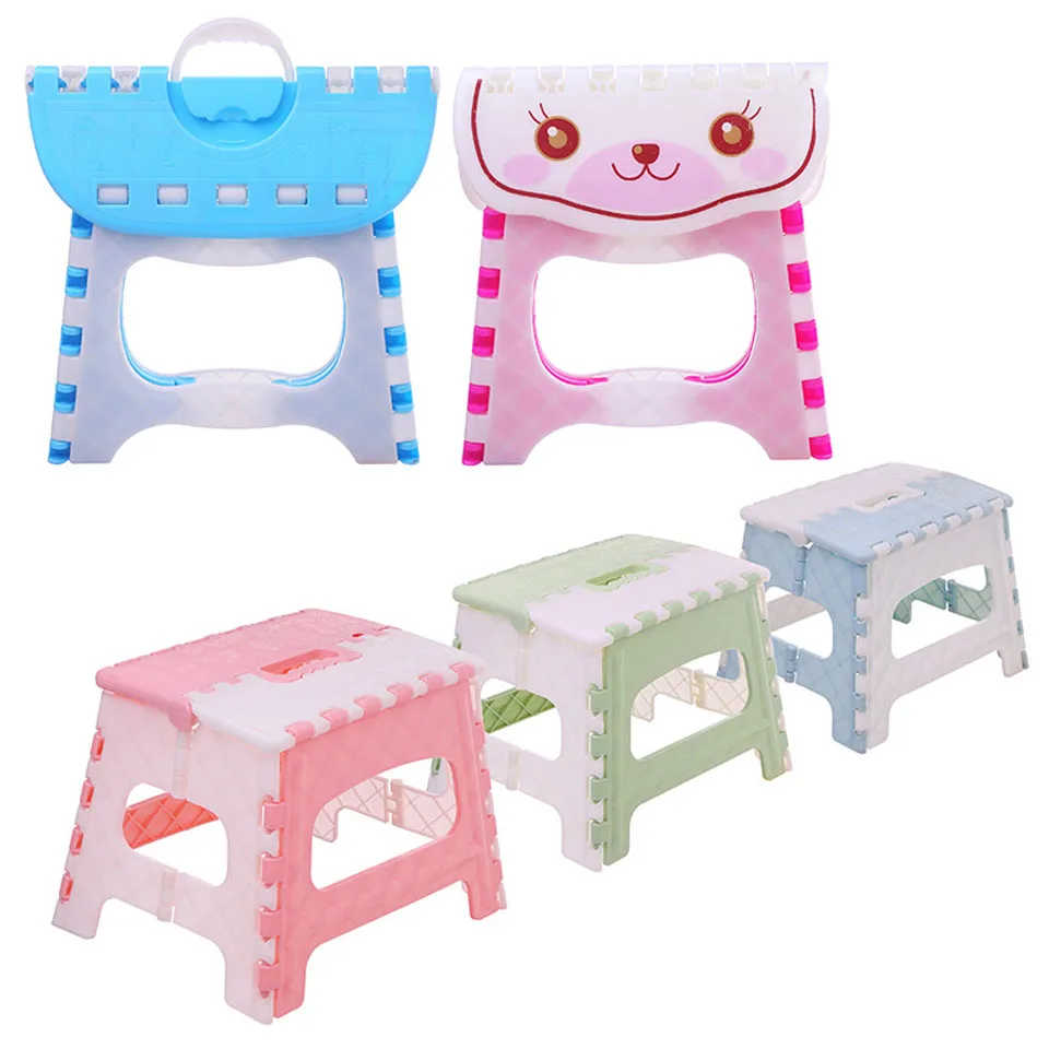 Tanio Plastikowe krzesło dla dzieci dzieci składany stołek dla dzieci