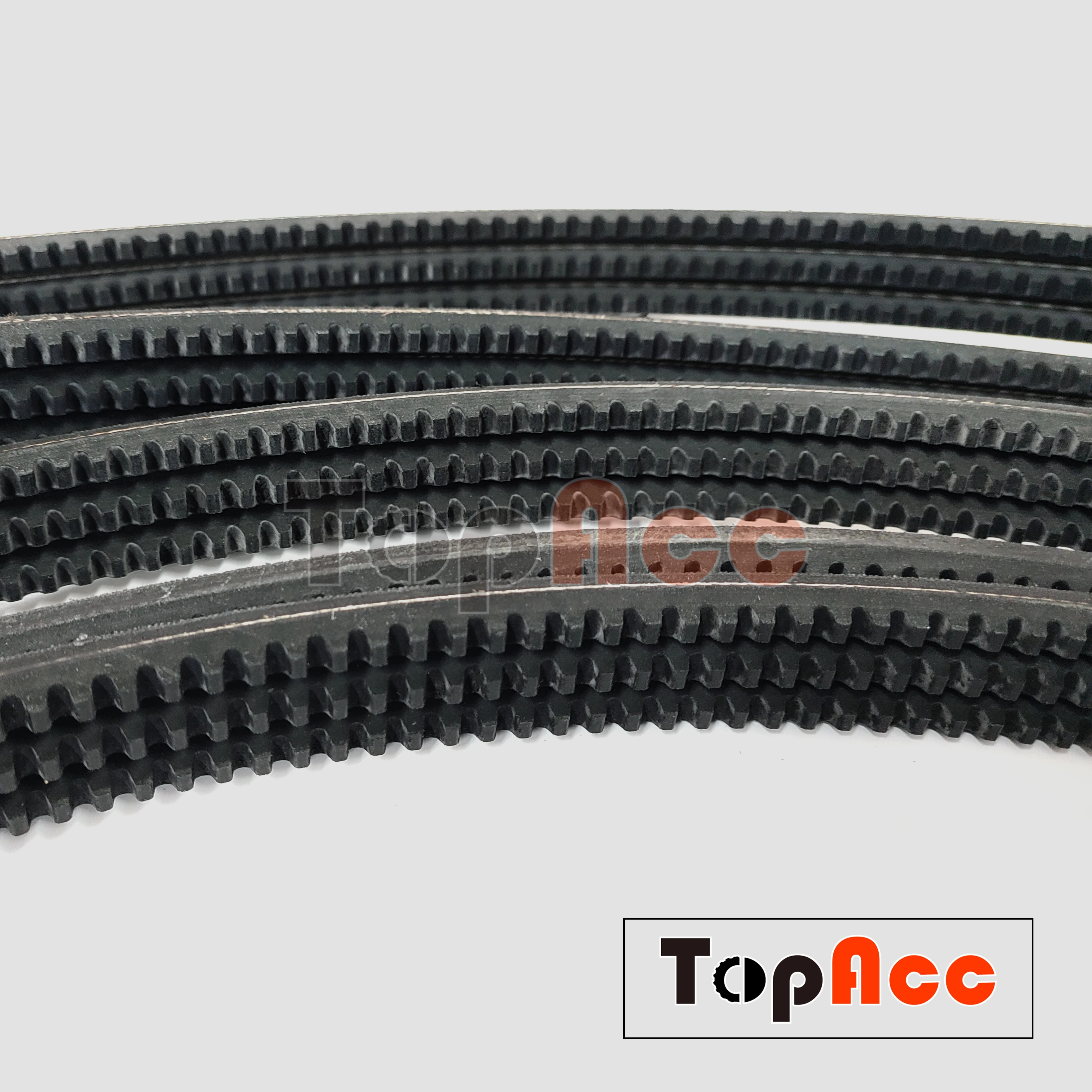 3 개의 그루브가있는 구동 벨트 6660994 1PC 적합 Bobcat Skid Steer Loaders 753 763 773 및 7753 Great Wear Resistance
