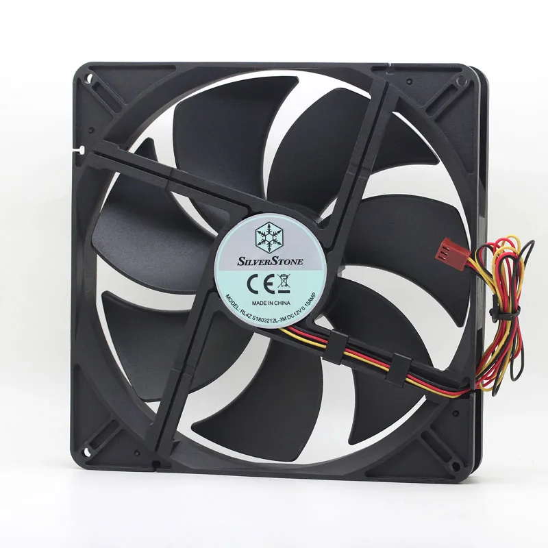 Ventilador de Refrigeração Milímetros Case Rl4z S1803212l-3m 12v 0.15a 18 Centímetros Refrigerador Fio 180 pc 18cm - Imagem 4