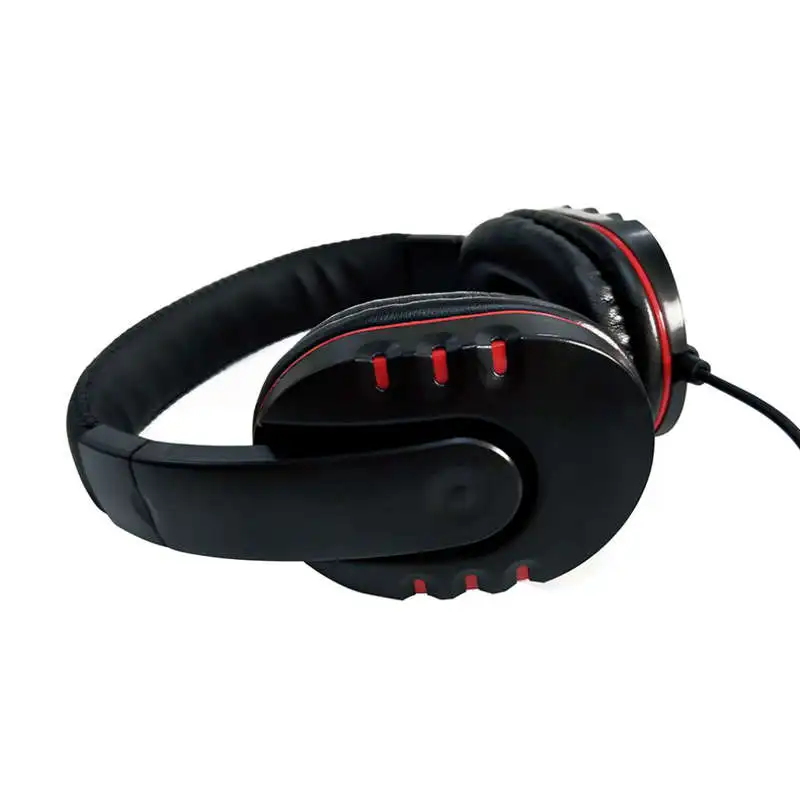 Usb Wired Gaming Earphone Adjustable Volume Control Headphone Stereo Sound Noise Canceling Headset With Microphone