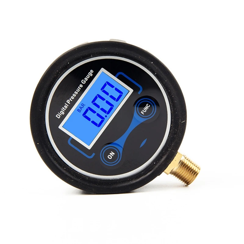Хит 1/8 NPT lcd цифровой манометр для шин, авто, мотоциклетная шина, воздушный PSI метр для автомобиля, грузовика, мотоцикла
