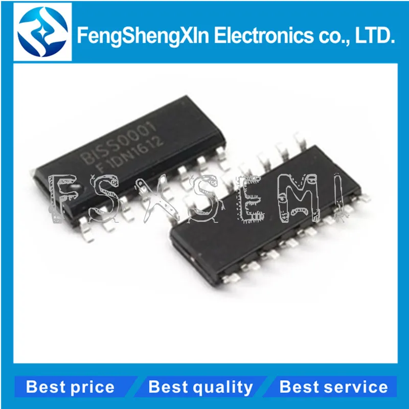 

100pcs/lot New BISS0001 BIS0001 SOP-16 Infrared sensor chip