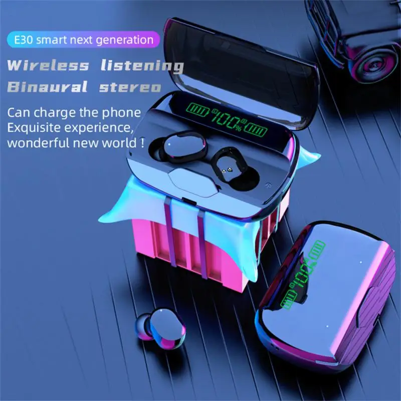 Беспроводные Bluetooth-наушники TWS с сенсорным управлением стереогарнитура 9D
