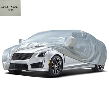 

Clear Plastic Temporary Disposable Universal SUV Car Cover Rain Dust Snow Garage