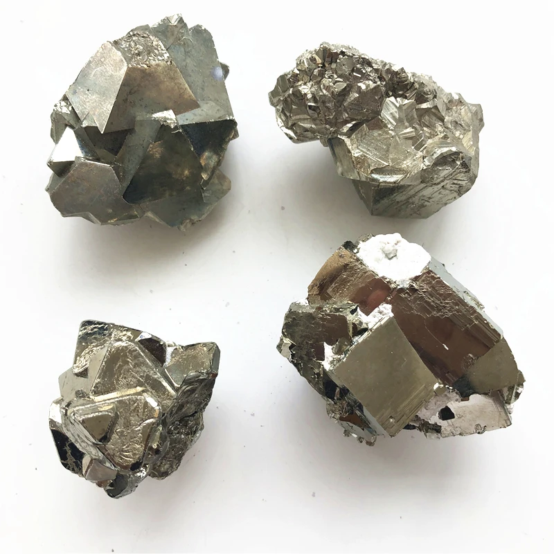 1pc Natural Iron Pyrite Cluster Crystal Stone Rough Display Specimen Minerals Natural Stones and Minerals