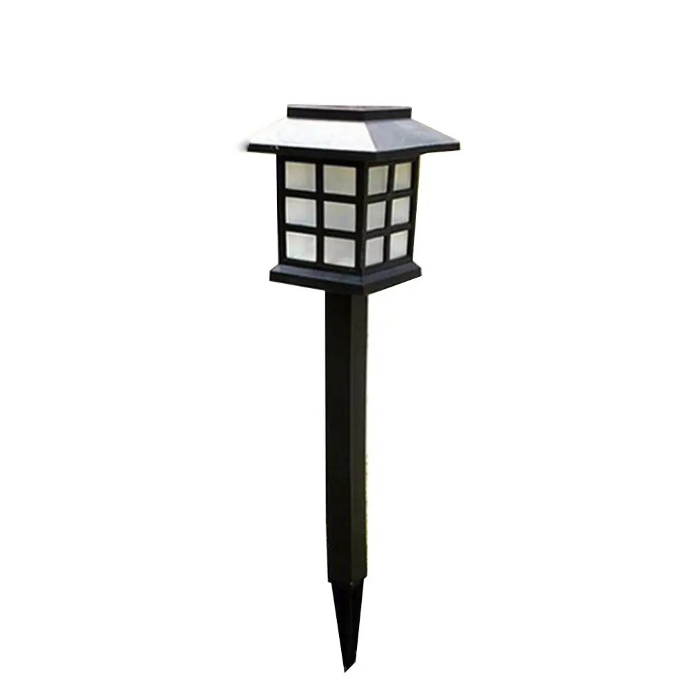 

Solar Powered Outdoor Waterproof Ip44 Led Plug Yard Lawn Small Lanterns Lamp Inserted Garden Decorative Lamp