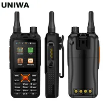 Смарт рация телефон UNIWA Alps F22 Android 4.4.2 кнопочный двойная камера две