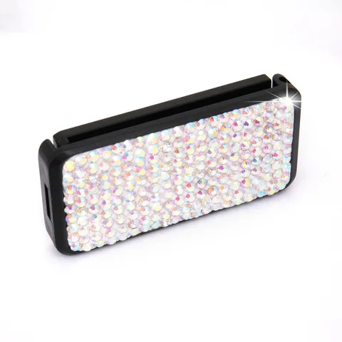 Car Rhinestone Seat Belt Clip Adjustable Seat Belts Auto Interior Decoration Replacement Parts Vehicle Accessories