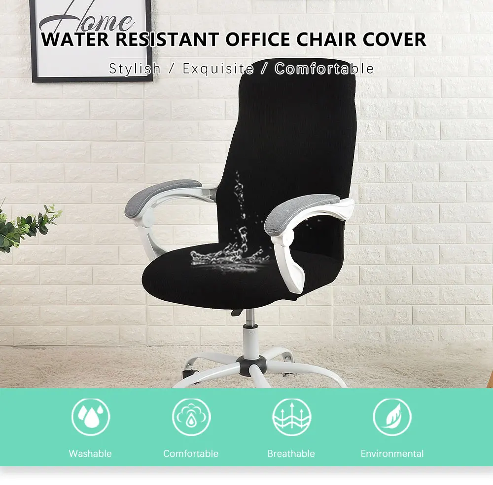 כיסוי למושב כיסא מחשב - עמיד למים ומומלץ למשרד - קלי קלות
