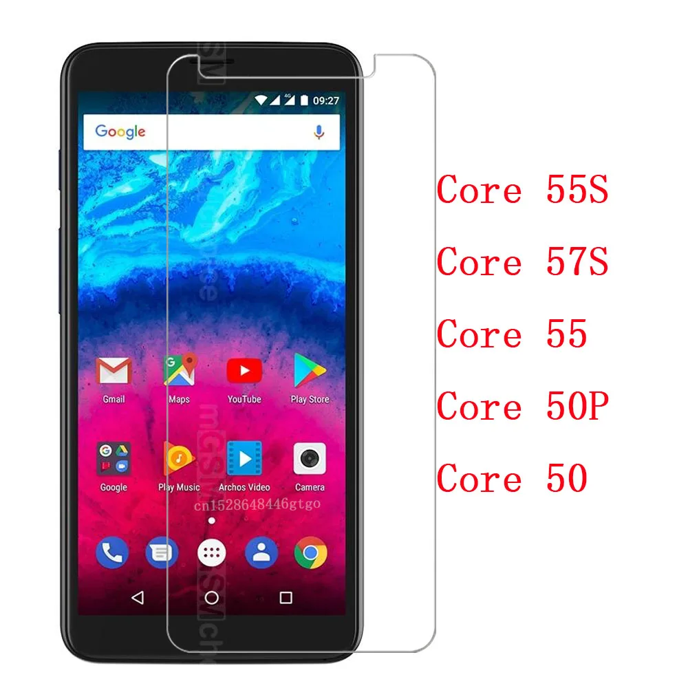 Закаленное стекло для Archos Core 55S 57S 55 50P 50 стекло протектор экрана 2.5D 9H Премиум Защитная пленка