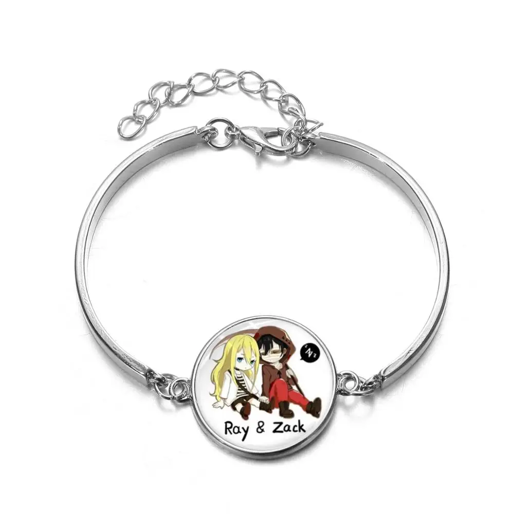 SONGDA модный серебряный браслет ангелы смерти Kawaii Ray Zack аниме Q версия коллекция значок косплея звено цепи браслет - Окраска металла: Style 10